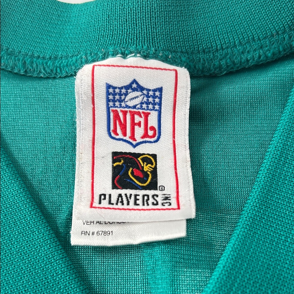 NFL Kids Teal Jersey with Bold Number 55 - Picture 3 of 16